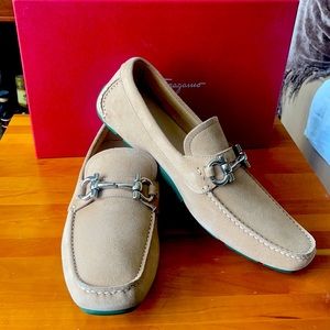 Salvatore Ferragamo TEO suede Men’s Shoes size 10D